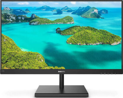 Philips E Line 245E1S IPS Monitor 24" QHD 2560x1440 με Χρόνο Απόκρισης 4ms GTG