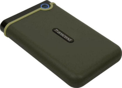 Transcend StoreJet 25M3 USB 3.0 Εξωτερικός HDD 4TB 2.5" Military Green