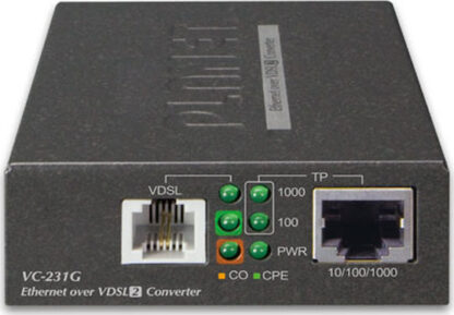 Planet VC-231G bridge/repeater 1000 Mbit/s Network bridge Black