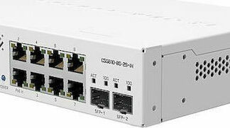 NetGear GS308EP Unmanaged L2 PoE+ Switch με 8 Θύρες Gigabit (1Gbps) Ethernet