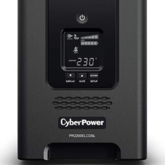 CyberPower BR1200ELCD uninterruptible power supply (UPS) Line-Interactive 1.2 kVA 720 W 8 AC outlet(s)
