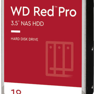 Western Digital Red Pro 20TB HDD Σκληρός Δίσκος 3.5" SATA III 7200rpm με 512MB Cache για NAS / Server Κωδικός: WD201KFGX