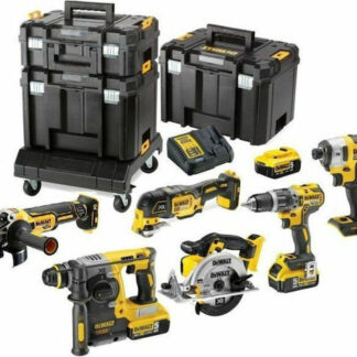 Dewalt Σετ Δραπανοκατσάβιδο & Μπουλονόκλειδο 18V με 3 Μπαταρίες 5Ah και Θήκη Κωδικός: DCK305P3T