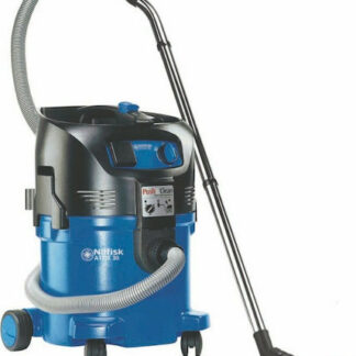 Nilfisk ATTIX 33-01 Σκούπα Υγρών / Στερεών 1200W με Πλαστικό Κάδο 30lt