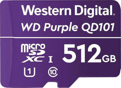 Western Digital WD Purple SC QD101 512 GB MicroSDXC Class 10