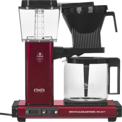 Moccamaster KBG Select Καφετιέρα Φίλτρου 1520W Red
