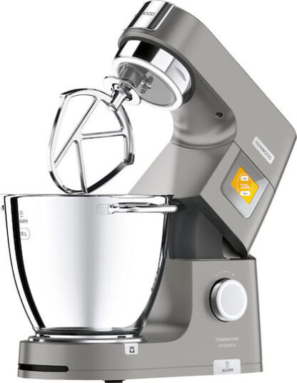 Kenwood Titanium Chef Patissier XL Κουζινομηχανή 1400W με Ανοξείδωτο Κάδο 7lt
