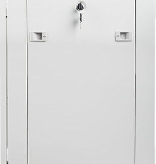 Lanberg Επιτοίχια Καμπίνα Rack 9U 60x55x51.23cm Μαύρο WF01-6609-10B