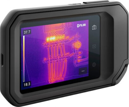Flir C-5 Θερμοκάμερα με Οθόνη 3" για Θερμοκρασίες από -20°C έως 400°C