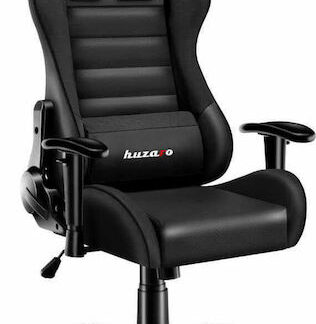 Huzaro Ranger 6.0 Child Καρέκλα Gaming Δερματίνης με Ρυθμιζόμενα Μπράτσα Μαύρη