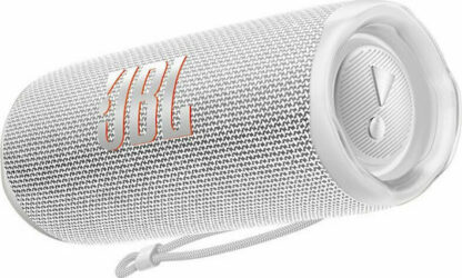 JBL Flip 6 Αδιάβροχο Ηχείο Bluetooth 30W με Διάρκεια Μπαταρίας έως 12 ώρες Λευκό