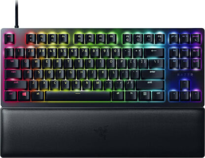 Razer Huntsman V2 TKL Οπτικό Gaming Πληκτρολόγιο Tenkeyless με Razer Clicky διακόπτες και RGB φωτισμό (Αγγλικό US)