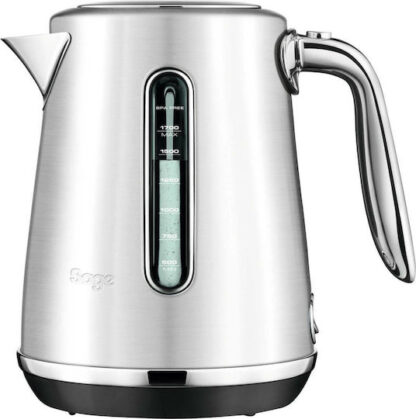 Sage The Soft Top Luxe Βραστήρας 1.7lt 2400W Brushed Stainless Steel