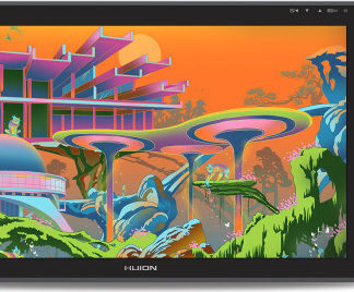 Huion Kamvas 22 Plus Γραφίδα Σχεδίασης με Όθονη FHD 21.5"