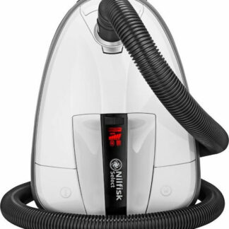 Nilfisk Select Ηλεκτρική Σκούπα 650W με Σακούλα 3.1lt Λευκή