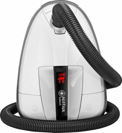 Nilfisk Select Comfort Ηλεκτρική Σκούπα 650W με Σακούλα 3.1lt Λευκή