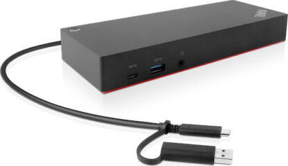 Lenovo 40AF0135EU notebook dock/port replicator Wired Black
