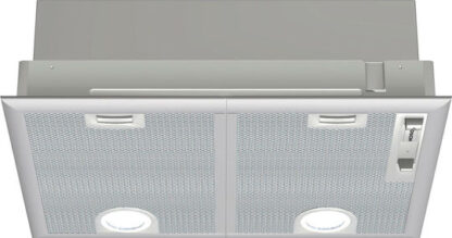 Bosch Serie 4 DHL555BL cooker hood Built-in Silver C 590 m3/h