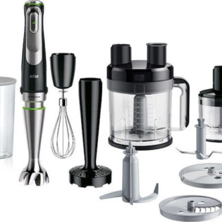 Braun Multiquick 9 MQ9195XLI Ραβδομπλέντερ με Ανοξείδωτη Ράβδο 1200W Μαύρο