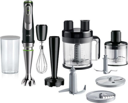 Braun Multiquick 9 Ραβδομπλέντερ με Ανοξείδωτη Ράβδο 1200W Μαύρο