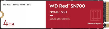 Western Digital Red SN700 SSD 4TB M.2 NVMe PCI Express 3.0 Κωδικός: WDS400T1R0C