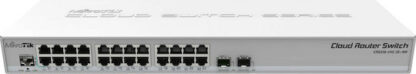 Mikrotik CRS326-24G-2S+RM network switch Managed L2 Gigabit Ethernet (10/100/1000) Grey