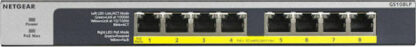 NetGear GS108LP Unmanaged L2 PoE+ Switch με 8 Θύρες Ethernet