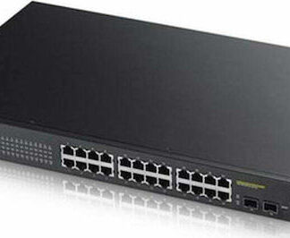 Zyxel XGS2220-30-EU0101F Managed L3 PoE+ Switch με 24 Θύρες Gigabit (1Gbps) Ethernet και 4 SFP Θύρες