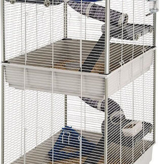 C&C Modular Cage 4x2μ. & Loft 2x1μ. Γκρι xx