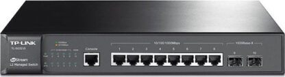 TP-LINK TL-SG3210 v3 Managed L2 Switch με 8 Θύρες Ethernet και 2 SFP Θύρες