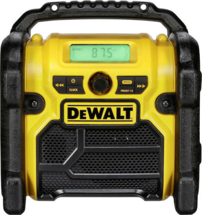 DeWALT DCR019-QW radio Worksite Black Yellow