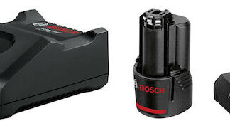 Bosch Σετ 2 Μπαταριών Εργαλείου Λιθίου 12V Χωρητικότητας 3Ah με Φορτιστή Κωδικός: 1600A019RD