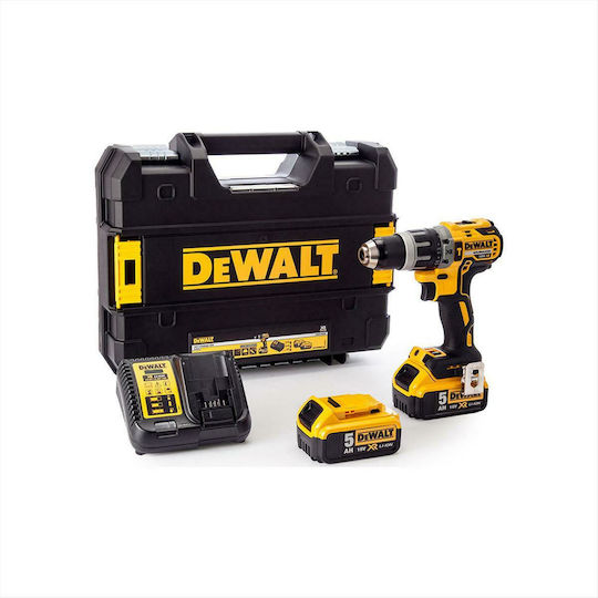 Dewalt Κρουστικό Δραπανοκατσάβιδο Μπαταρίας Brushless 18V 2x5Ah Κωδικός: DCD796P2 Dewalt Κρουστικό Δραπανοκατσάβιδο Μπαταρίας Brushless 18V 2x5Ah Κωδικός: DCD796P2