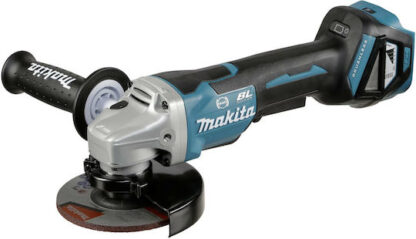 Makita Τροχός 125mm Μπαταρίας Brushless με Ρύθμιση Στροφών 18V Solo Κωδικός: DGA517Z