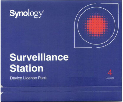 Synology Device License Pack x4 Αξεσουάρ CCTV Μαύρο CAMPACK/4