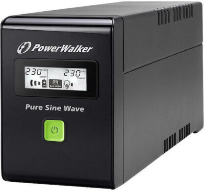 Powerwalker VI 600 SW/IEC UPS Line-Interactive 600VA 360W με 3 IEC Πρίζες