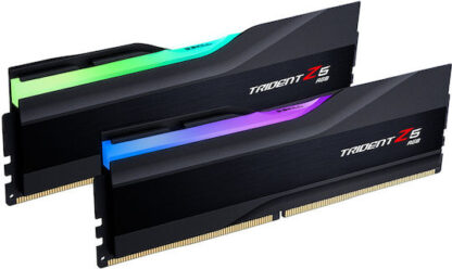 G.Skill Trident Z5 RGB 32GB DDR5 RAM με 2 Modules (2x16GB) και Ταχύτητα 6400 για Desktop Κωδικός: F5-6400J3239G16GX2-TZ5RK