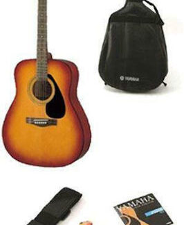 Yamaha F310P Tobacco Brown Sunburst Pack - acoustic guitar with accessories