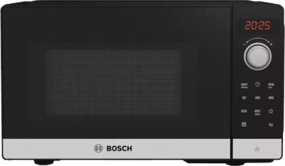 Bosch Serie 2 FFL023MS2 microwave Countertop Solo microwave 20 L 800 W Black  Stainless steel