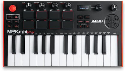 Akai Midi Controller Professional MPK Mini Play MK3 με 25 Πλήκτρα σε Μαύρο Χρώμα