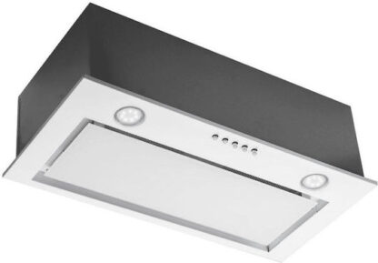 Cooker hood Ciarko SL-BOX Glass 350 m3/h Built-in White