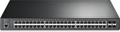 TP-LINK TL-SG3452P v3.20 Managed L2 PoE+ Switch με 48 Θύρες Gigabit (1Gbps) Ethernet και 4 SFP Θύρες