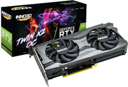 Inno 3D GeForce RTX 3060 12GB GDDR6 Twin X2 OC Κάρτα Γραφικών Κωδικός: N30602-12D6X-11902120H