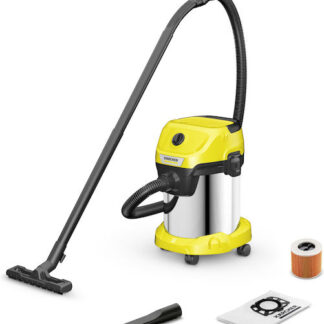 Karcher WD 4 S V-20/5/22 Σκούπα Υγρών / Στερεών 1000W με Πλαστικό Κάδο 20lt