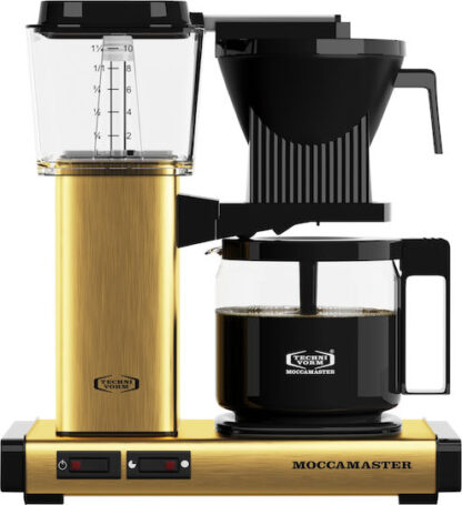 Moccamaster KBG Select Καφετιέρα Φίλτρου 1520W Brushed Brass