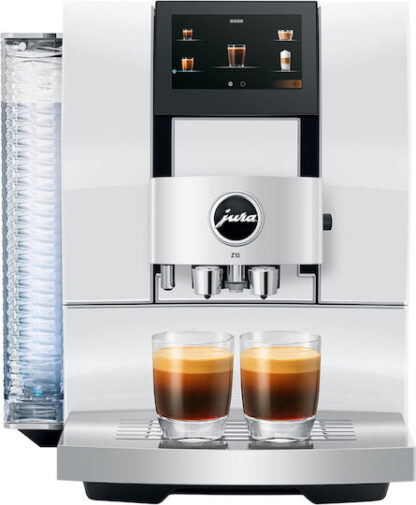 Jura Z10 Αυτόματη Μηχανή Espresso 1450W Πίεσης 15bar με Μύλο Άλεσης Diamond White
