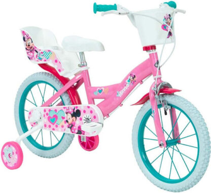 Huffy Minnie 16" Παιδικό Ποδήλατo BMX με Σκελετό Αλουμινίου Ροζ