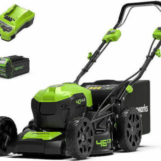 Cordless Lawnmower with Drive 60V 51 cm Greenworks GD60LM51SP - 2514307