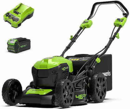 Greenworks GD40LM46SPK4 Μηχανή Γκαζόν Μπαταρίας 40V Solo
