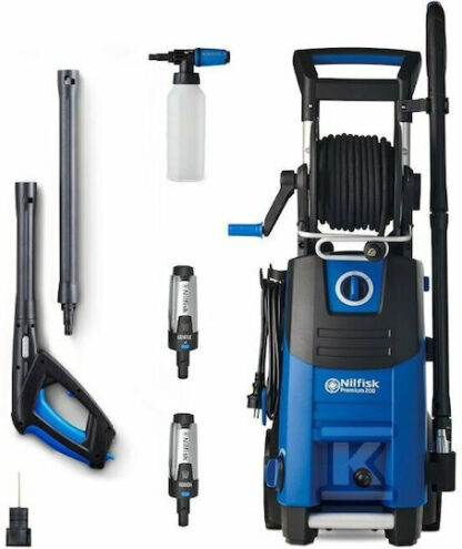 Nilfisk PREMIUM 200-15 EU pressure washer Upright Electric 650 l/h Blue  Black